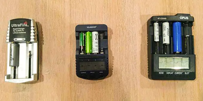 types of battery charger