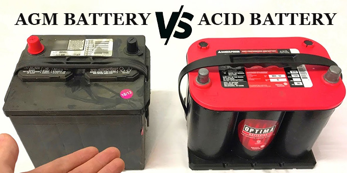 Agm Battery Vs Lead Acid Battery Poweruptips