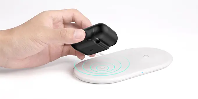 wired or wireless charging case for airpods