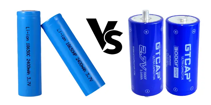 Lithium Battery vs Supercapacitor