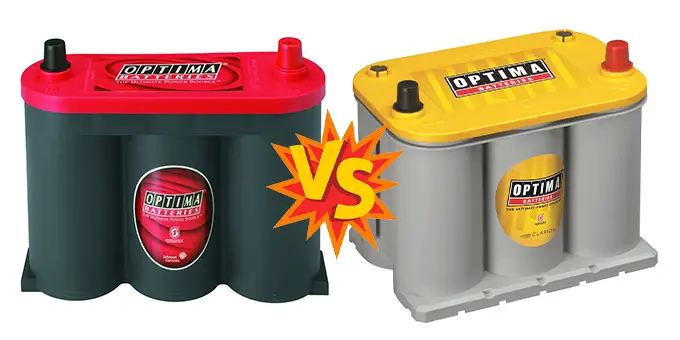 Optima Red Top Battery vs Yellow Top