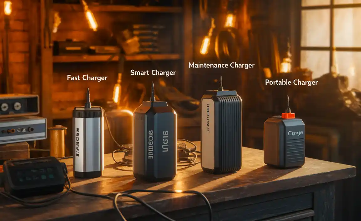Different Types of Battery Chargers