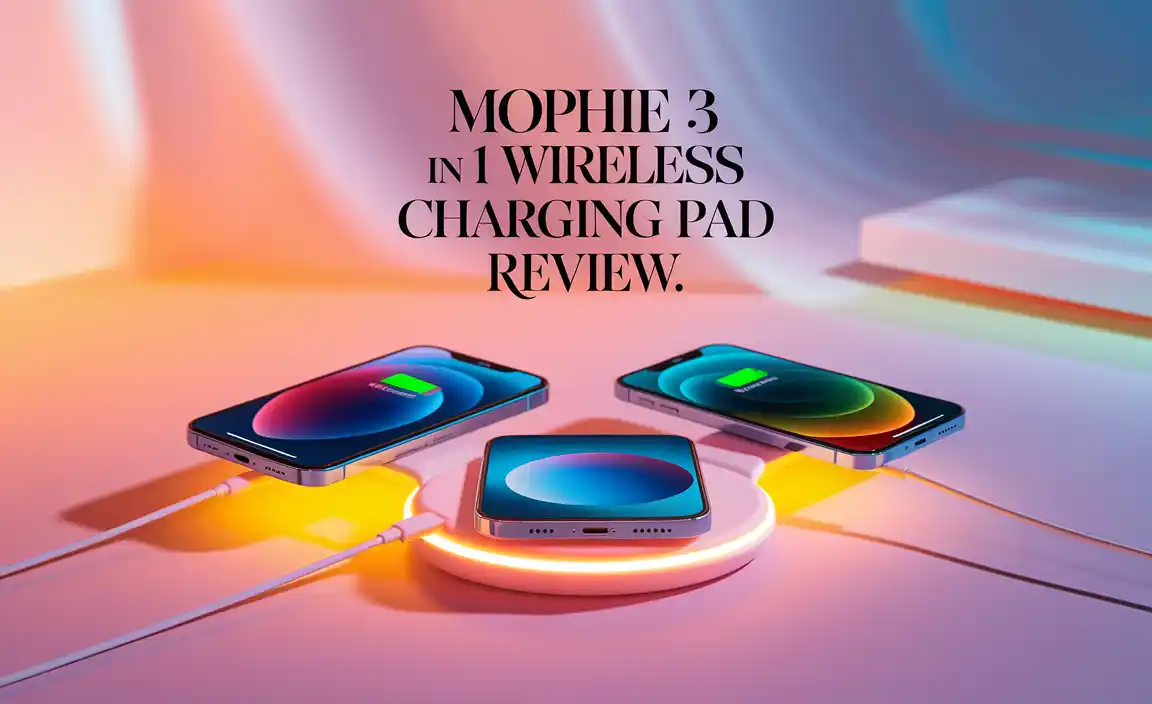 Mophie 3 In 1 Wireless Charging Pad Review