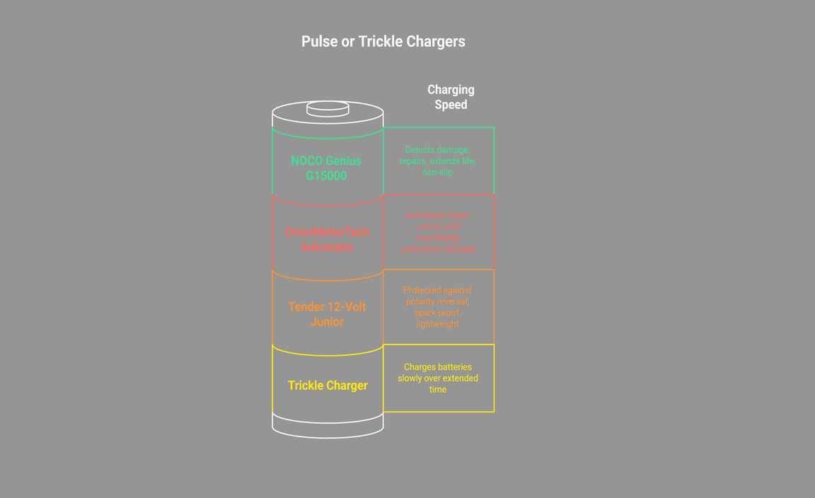 Pulse or Trickle Chargers