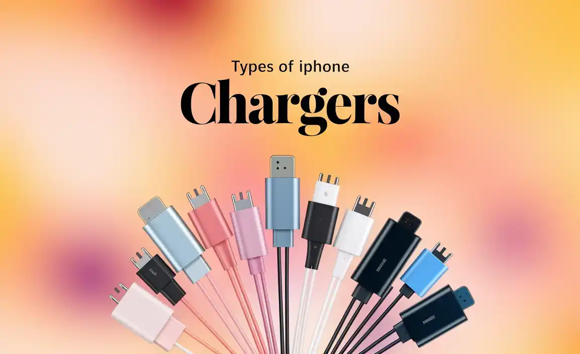 Types of iPhone Chargers