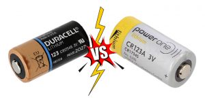 cr2 battery vs 123a