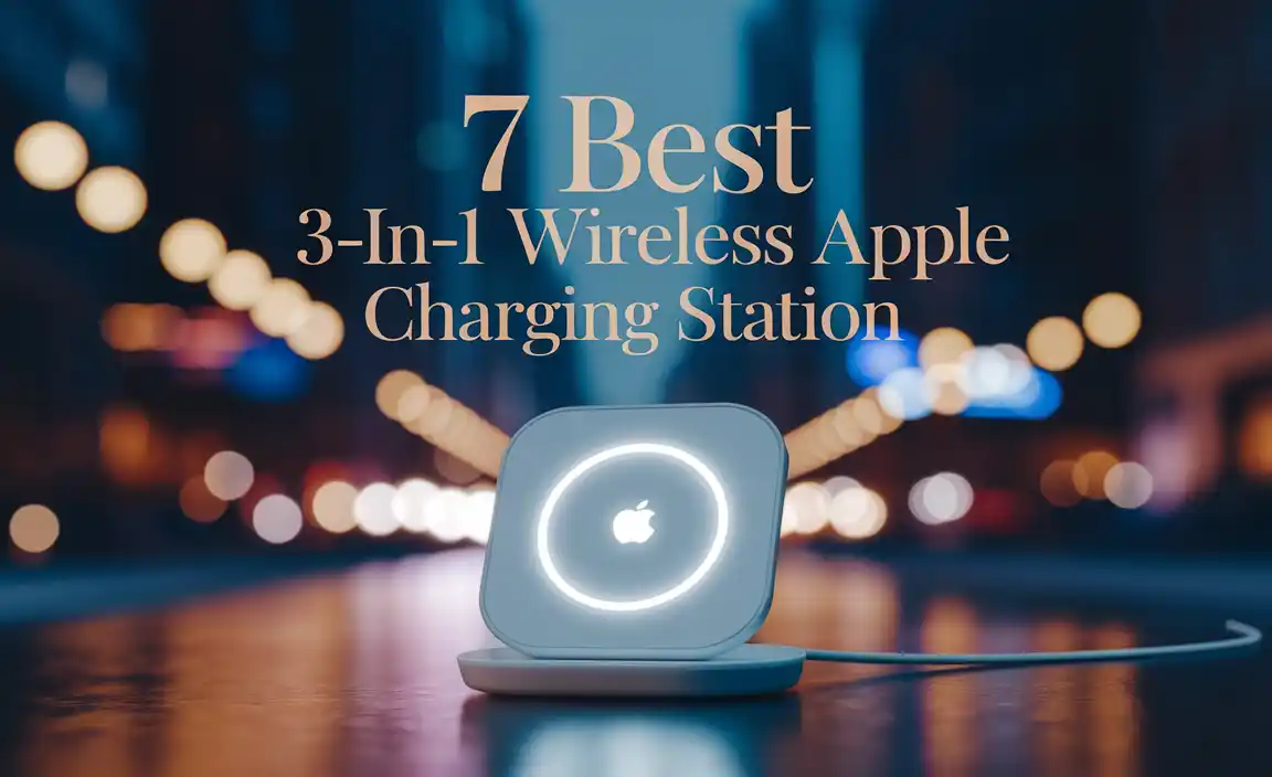 7 Best 3-in-1 Wireless Apple Charging Station