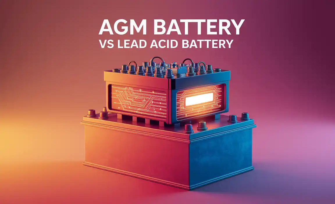 AGM Battery vs Lead Acid Battery