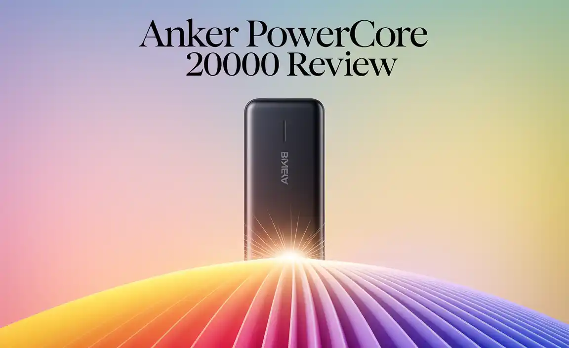 Anker PowerCore 20000 Review
