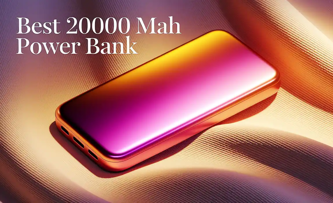 Best 20000 mAh Power Bank