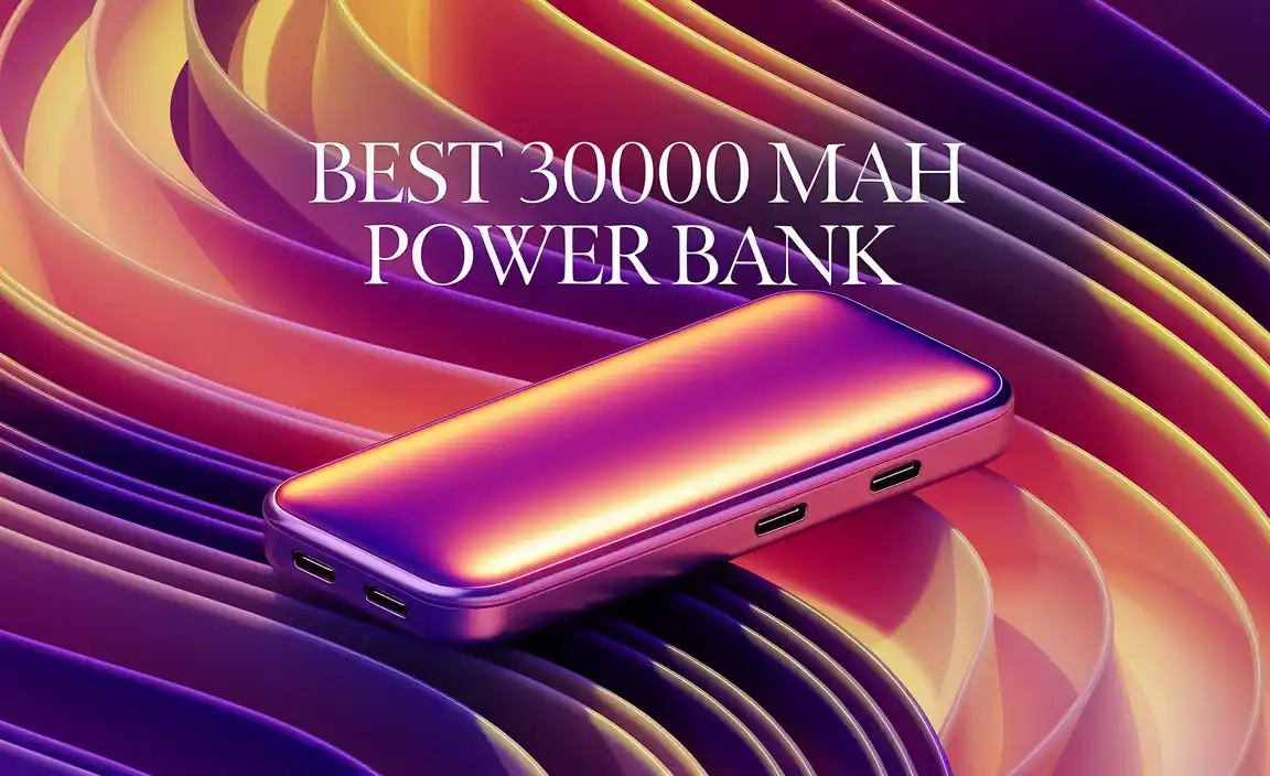 Best 30000 mAh Power Bank