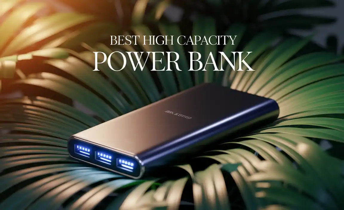 Best High Capacity Power Bank