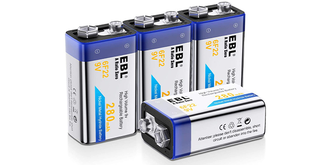 Best Rechargeable 9 Volt Battery