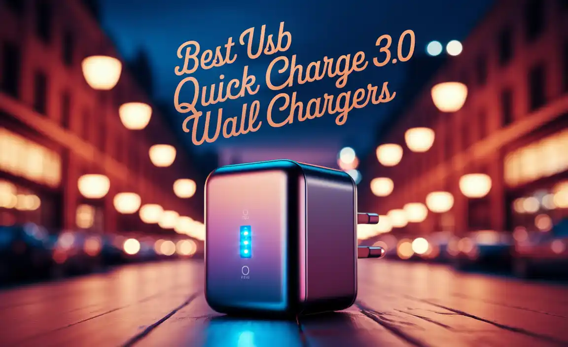 Best USB Quick Charge 3.0 Wall Chargers