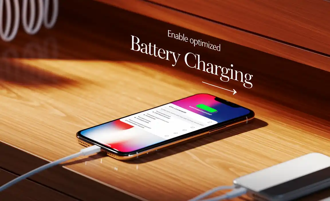 How To Enable Optimized Battery Charging 