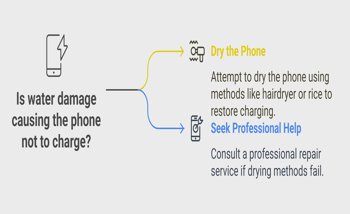 Is Water Damage One of the Causes for Not Charging