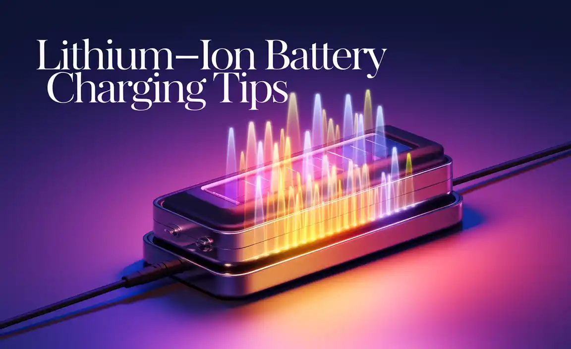 Lithium-ion Battery Charging Tips
