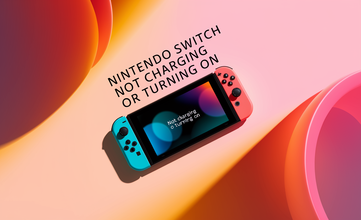 Nintendo Switch Not Charging or Turning On