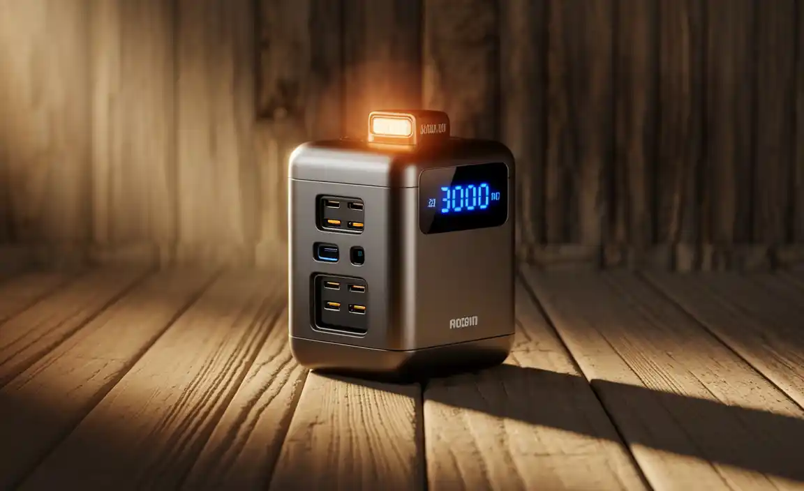 Portable Charger 30000mAh 2USB Ports