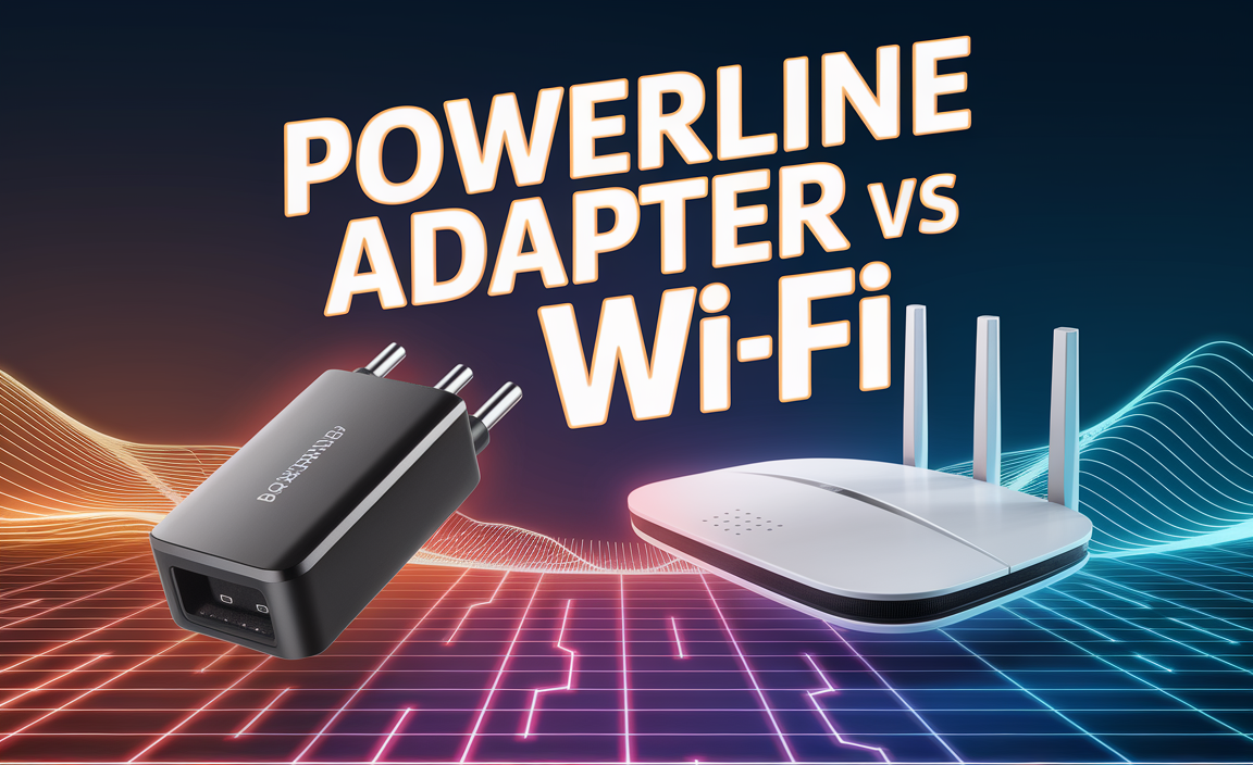 Powerline Adapter vs Wi-Fi