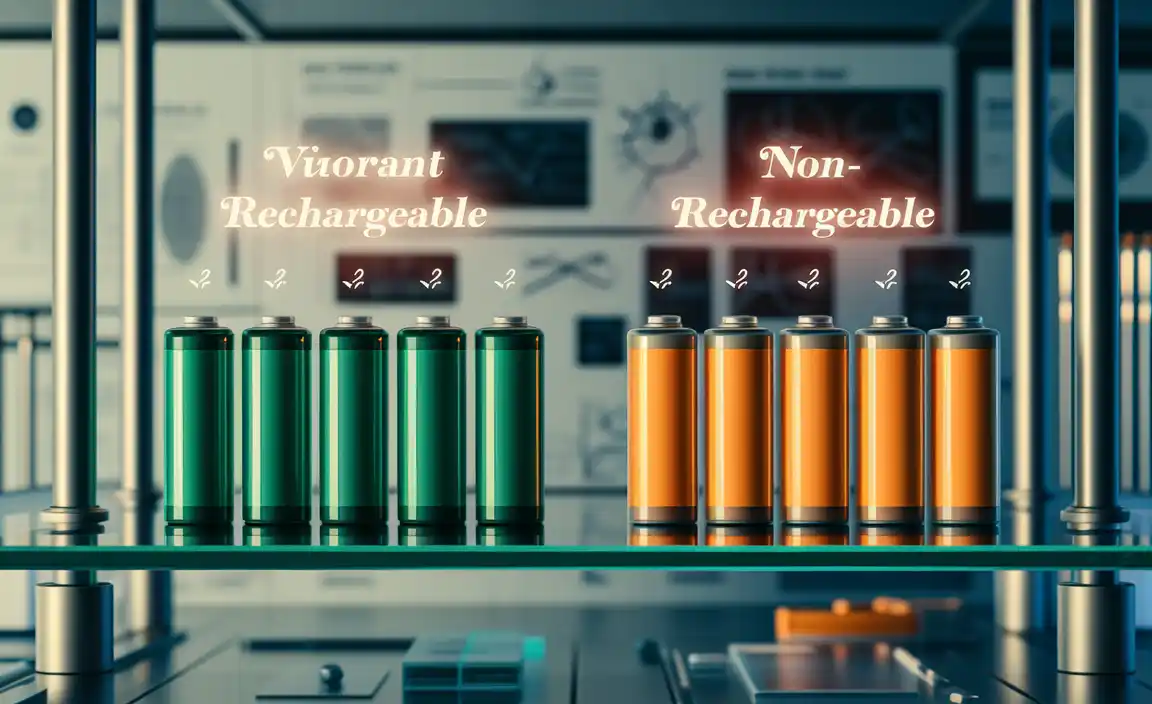 Rechargeable & Non-Rechargeable Batteries