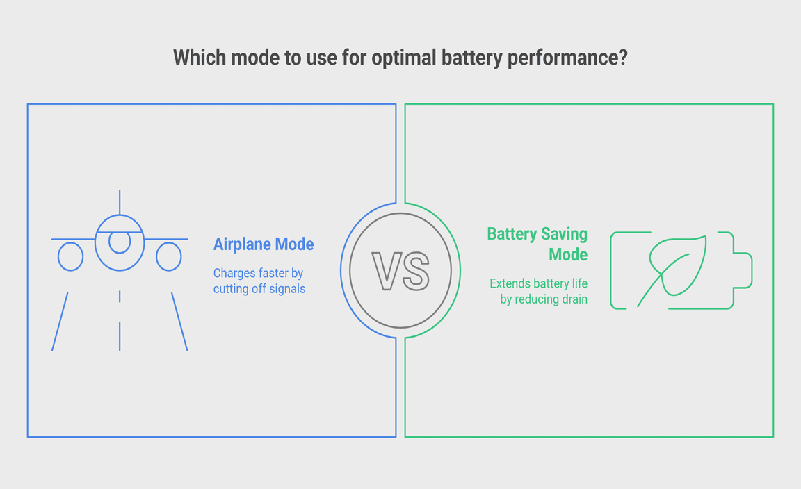 Try Airplane Mode and Battery Saving Mode