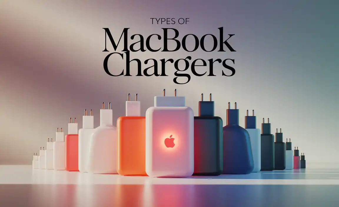 Types of MacBook Chargers