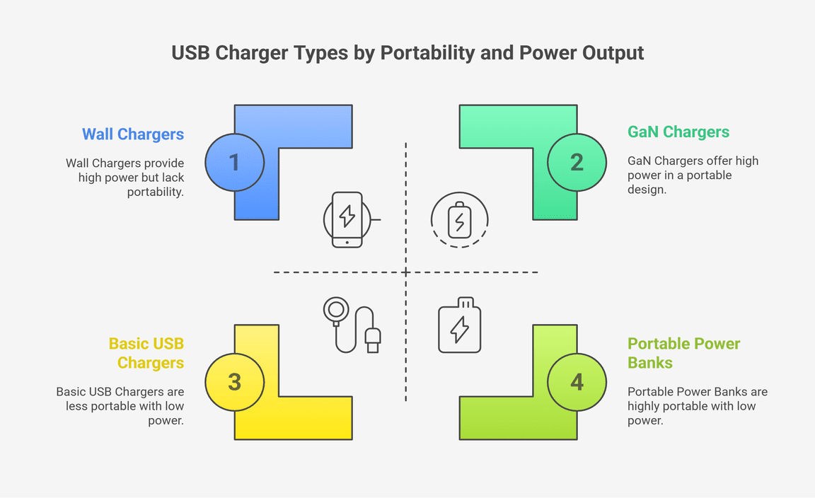 Types of USB Chargers For Your Gadget