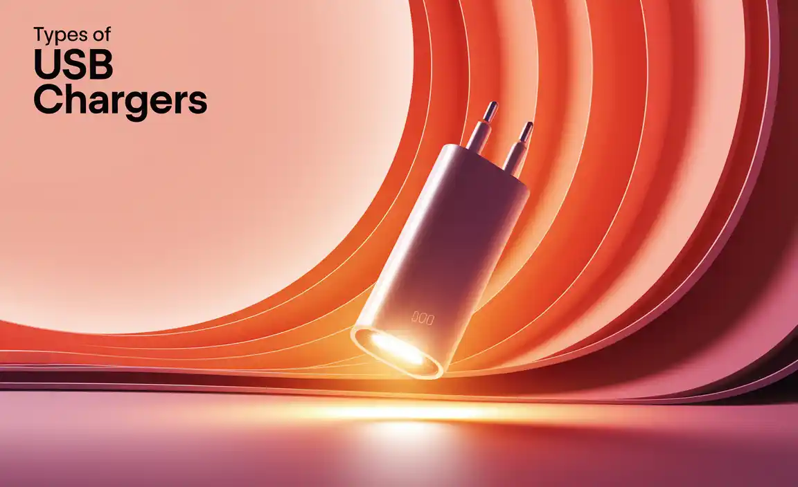 Types of USB chargers