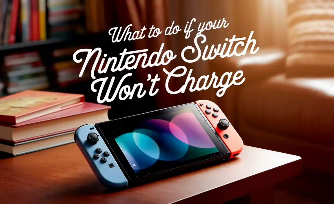 What To Do if Your Nintendo Switch Won't Charge