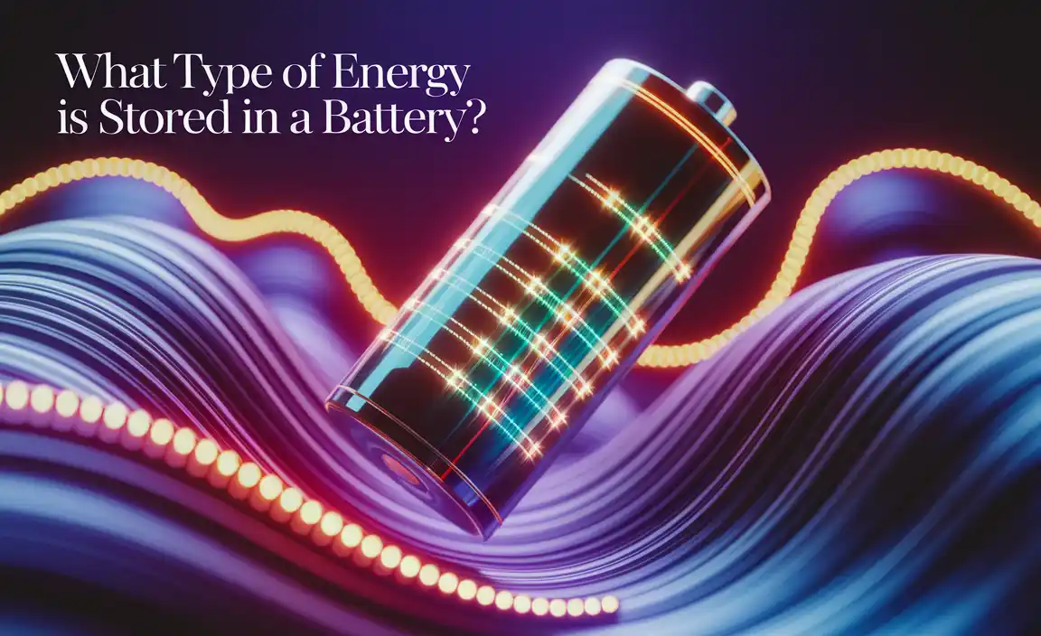 What Type of Energy Is Stored in a Battery