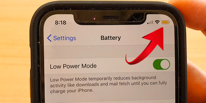 iphone battery meter