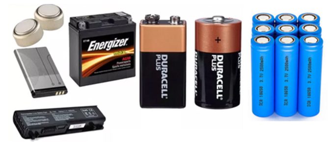 types of battery cells