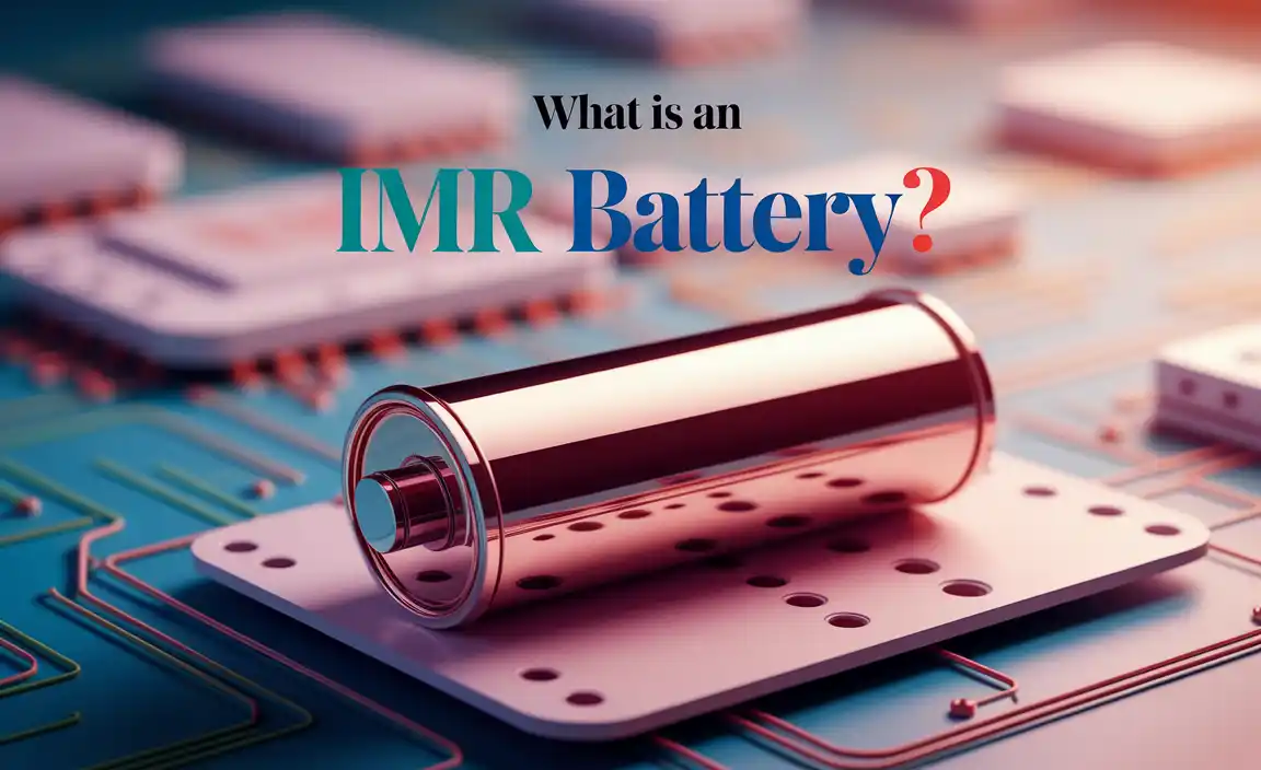 What Is An IMR Battery