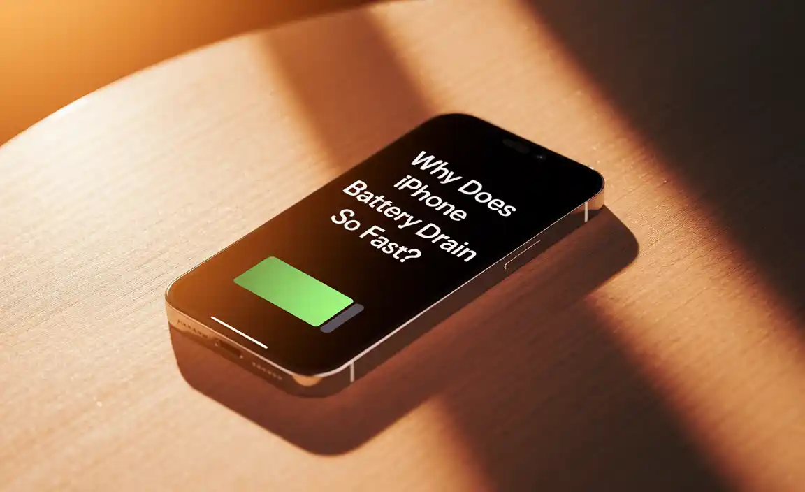 Why Does iPhone Battery Drain So Fast