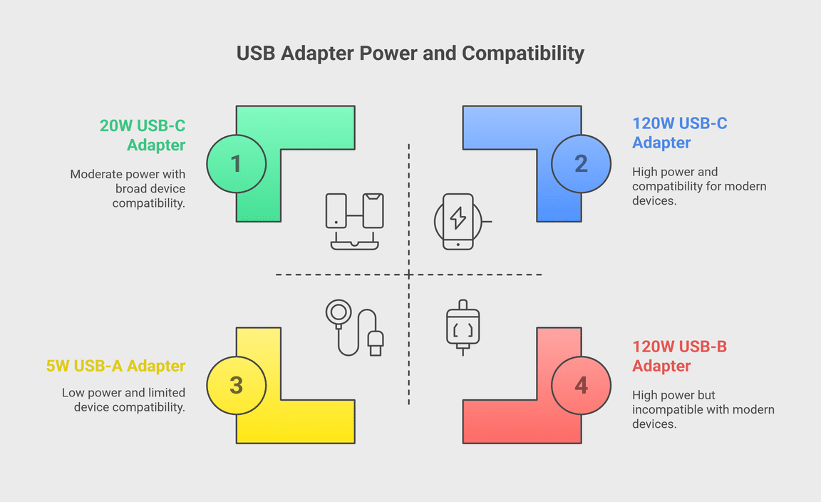 20W & Higher USB Power Adapter