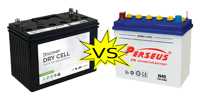 Dry Battery vs Wet Battery