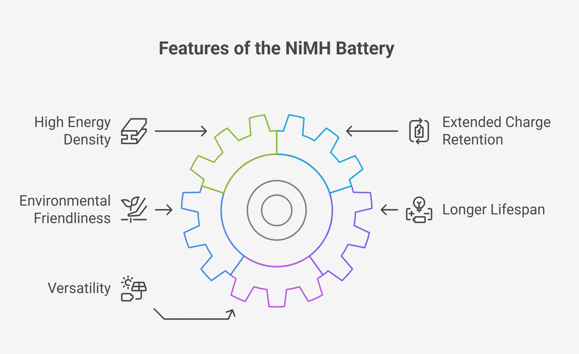 Features of the NiMH Battery