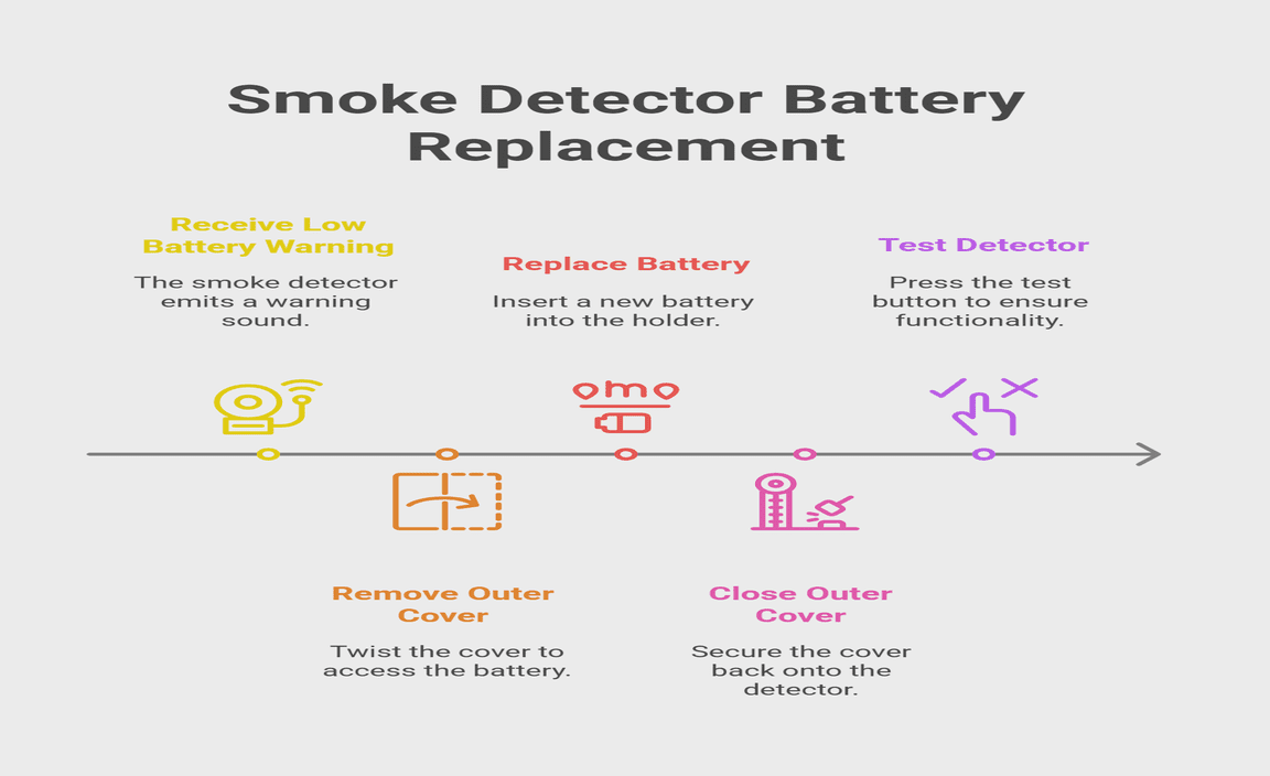 How To Change The Smoke Detector Battery