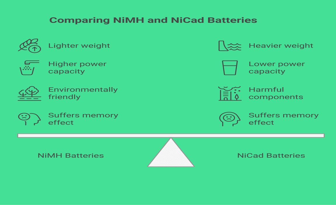 Nimh or Nickel Metal Hydrite Batteries