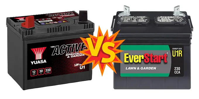 U1 vs U1R Battery