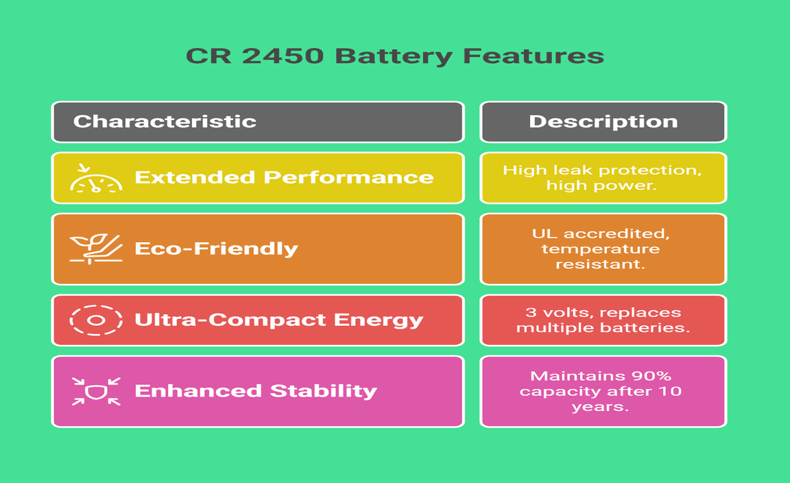 CR 2450 Battery