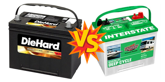 Diehard vs Interstate Battery