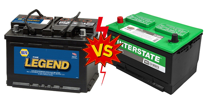 Napa vs Interstate Battery