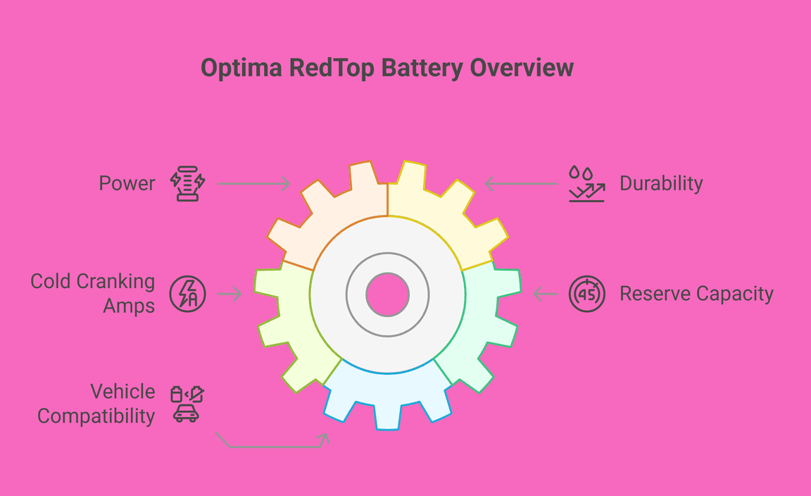 Optima Batteries 8078-109 78 RedTop Starting Battery