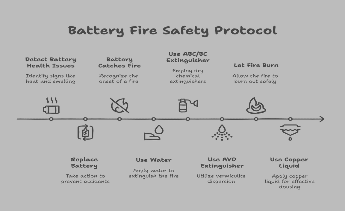 What To Do If Your Battery Catches Fire
