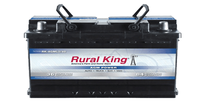 Rural King Battery