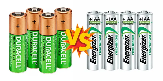 Duracell Vs Energizer Rechargeable Batterie