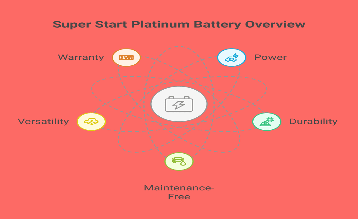 Super Start Platinum Group Size 65 Top Post Battery
