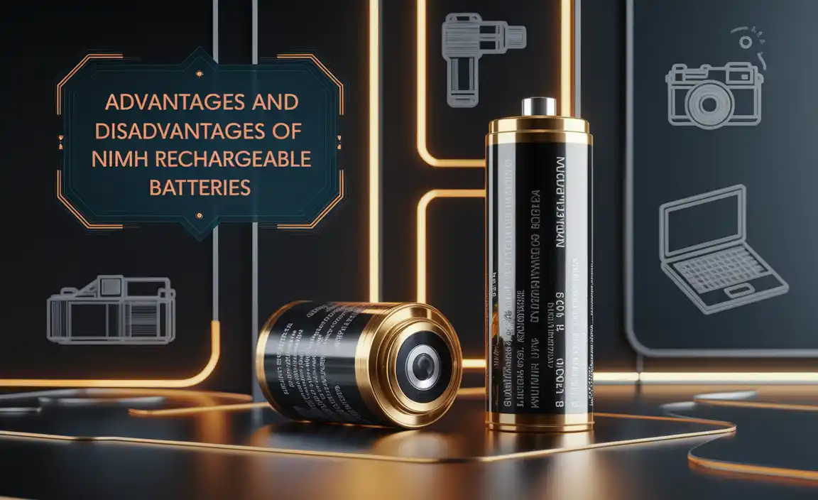Advantages and Disadvantages of NiMH Rechargeable Batteries